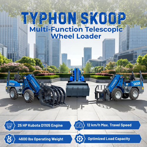 Typhon skoop telescopic wheel - skoop,