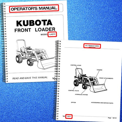 Kubota la211 front - kubota,