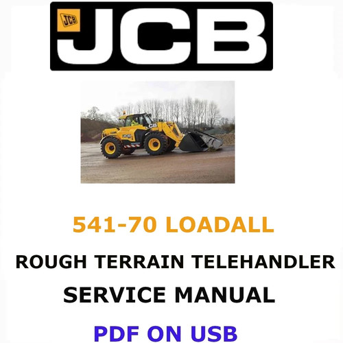 Jcb 541 loadall telehandler - 541-70,
